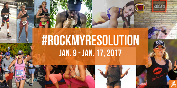 #rockmyresolution RockMyRun New Year's Campaign